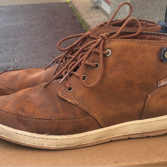 G.H. Bass Atwater 713288-BRTN Mens Brown Mid Top Lace Up Chukkas Boots SIZE 13 - Picture 2 of 10